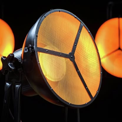 Movie spotlight prop detail